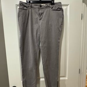 Talbots Men's Light Gray Chinos